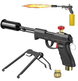 Firehard Firegun – Kohlestarter Professionelles Kochen, Grillen und BBQ Tool Handbrenner für Köche, Steak, Sous-Vide Männergeschenk