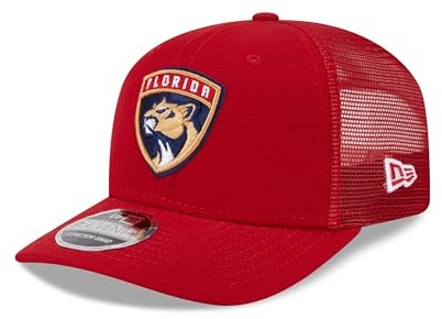 New Era 9Seventy Stretch-Snap NHL Trucker Kappe mit gebogenem Schirm Heritage-Style Snapback Mütze