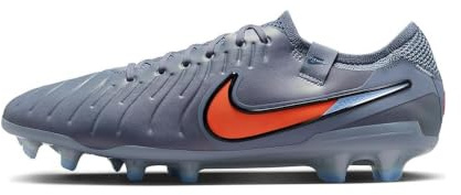 Nike Herren Tiempo Legend 10 Elite Firm-Ground Low-Top Fußballschuhe, Blue Eclipse/Black, 43