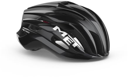 MET Trenta MIPS Unisex Helmet, Black/Red, S/52-56 cm