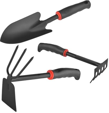 Gatuida Schaufel Hacke Ergonomischer Rutschfester Griff Für Komfort Robustes Gartenzubehör Für Jäten Und Pflanzen Im Haus Und Garten