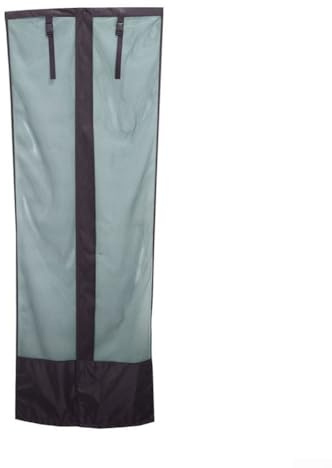 Rideau de porte pour camping-car, 202 x 72,5 cm, avec tissu respirant et volet roulant latéral pour camping en plein air