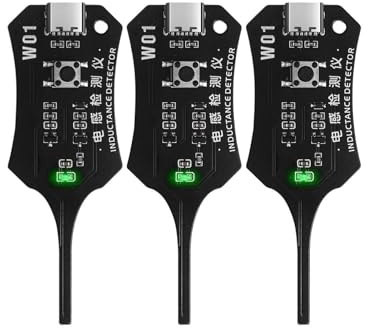 3x Tester Di Induttanza Elettromagnetica XA5, Tester Per Componenti Scheda Madre, Misurazione Induzione, Ideale Per Riparazione PCB, Manutenzione Elettronica Professionale E Diagnostica Guasti