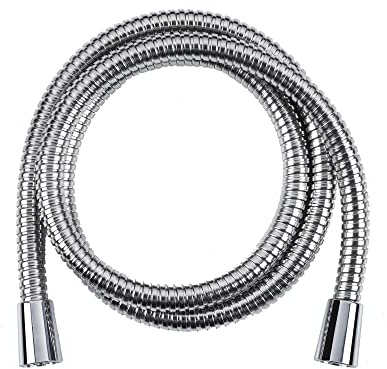 Blue Canyon Stainless Steel Freemont II Double Interlock Shower Hose, 2 Metre Length