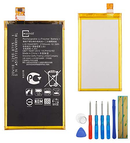 LIS1594ERPC Batterie de rechange Li-polymère compatible avec Sony Xperia Z5 Compact Xperia Z5c E5803 E5823 S50 1293-8715