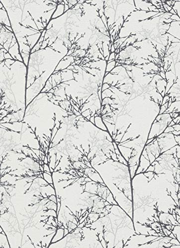Erismann Tapete | Kollektion Instawalls | 5432-10 | Vliestapete | Blumen/Floral | 0.53 x 10.05 m | Beige | Wohnzimmer | Flur | Büro | Küche | Wohnräume