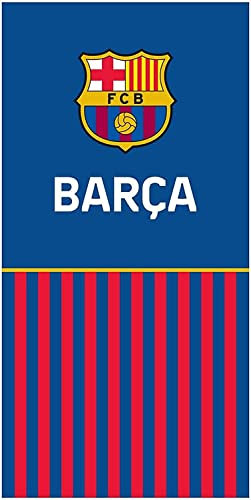 FCB FC Barcelona Strandtuch - Beach Towel - Serviette de Plage - Toalla de Playa - telo Mare FCB192019-R