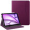 FINTIE Custodia compatibile con iPad Air 5a generazione (2022) / iPad Air 4a generazione (2020) 11,9 pollici, visualizzazione multi-angolo Folio Stand Cover con tasca, auto sleep/wake, viola