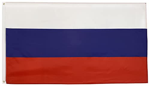 FlagScout - Russland Flagge | 90 x 150 cm | Flaggen mit top Qualität, hochwertiger Verarbeitung und kräftigen Farben