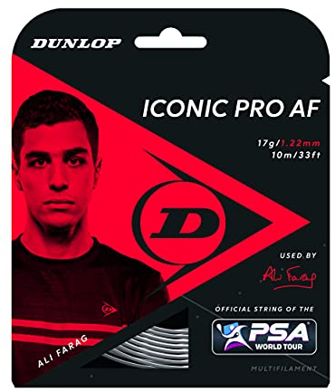 Dunlop Sports Iconic Pro AF Squash String - 32' Set