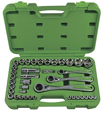 OC-PRO JBM Coffret de Clés à Douilles Débouchées 4 à 32 mm - 39 Pièces