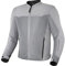 SHIMA OpenAir Motorrad Jacke Herren mit Protektoren AirForce Rückenprotektor Motorradjacke Sommer Mesh Belüftet Textiljacke Schutzjacken Protektorenjacke Luftige (Männer, Grau, S)