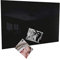 Magnettafel Magnetwand (verschiedene Größen und Farben) inklusive 10 Magnete - Made in Germany (40 x 60 cm, schwarz)
