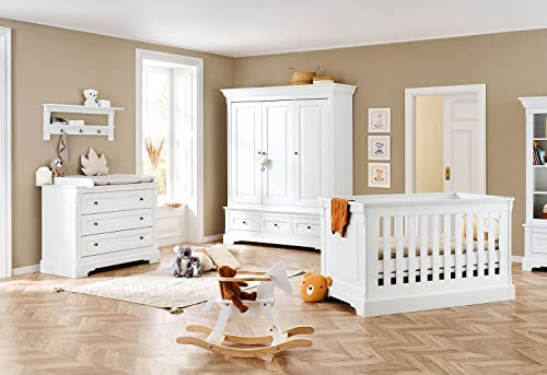 Pinolino Kinderzimmer 'Emilia' breit groß, inkl. Wandregal