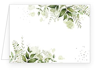 Edition Seidel 50 Premium Tischkarten Platzkarten Namenskarten Hochzeit Geburtstag Taufe Kommunion Konfirmation Taufe Firmung Jugendweihe Goldhochzeit Diamanthochzeit Silberhochzeit Eukalyptus