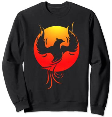 Mythischer Aufstieg des Phönix Sweatshirt