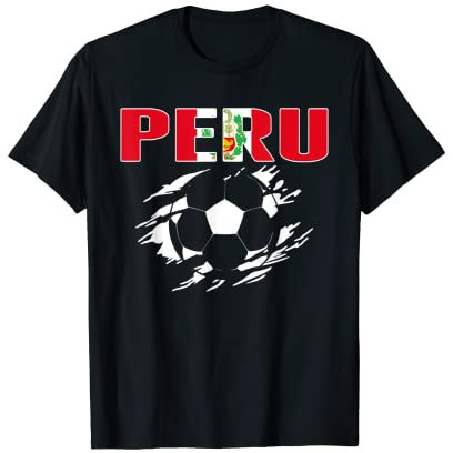 Peru Fußball-Trikot – Unterstützung der peruanischen Fußballmannschaft T-Shirt