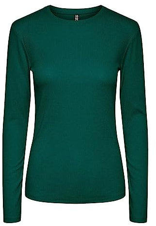 PIECES Damen T-Shirt,Trekking Green,XS