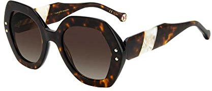 CAROLINA HERRERA Brille HER 0126/S Größe 52-24 mm Havana Weiß