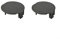 Cache-bobine universel GrassCut pour coupe-bordures pour Bosch 18/18-26/18-260