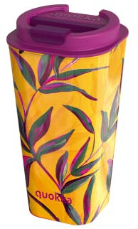Quokka FLUX SUN GARDEN | TAZZA DA CAFFÈ DOPPIA PARETE IN PP 450 ML