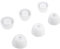 Adhiper 3 Paires d'embouts de Rechange en Silicone pour Galaxy Buds 2 Pro, compatibles avec Les écouteurs Galaxy Buds 2 Pro, compatibles avec l'étui de Chargement (S/M/L, Blanc)