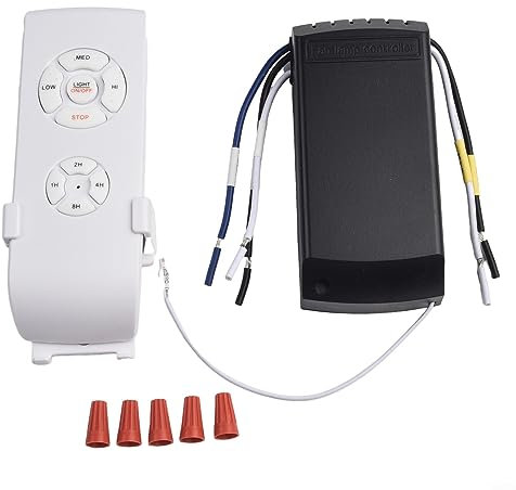 Receiver And Fan Remote Control, Smart WiFi Ceiling Fan Remote Control,Ceiling Fan Remote, Ceiling Fan Light Remot REMOTE/APP/VOICE
