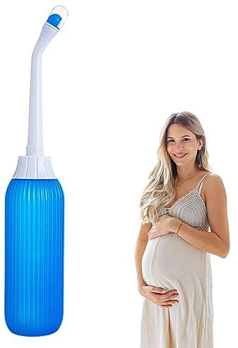 itrimaka Voyage Portable,Bouteille Bidet Private Part500 ML, Essentiels Post-Partum - Squeeze Use Bouteille Lavage avec Sac Rangement pour Les Soins Post-Partum