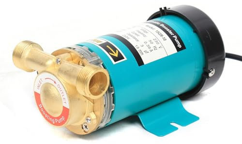 120W Wasserpumpe Kreiselpumpe Teichpumpe Heißwasserpumpe Automatisch Gartenumwandlungspumpe für Dusche Teich Waschmaschine
