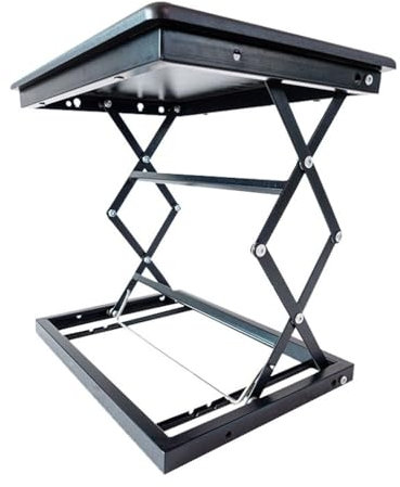 TemkIN Stehpult Konverter, Höhenverstellbar, Ergonomisch Kann Sitzen Oder Stehen, Faltbar, für Laptop und Einzel-Monitor-Arbeitsplatz Office Use
