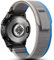 Easuny 22mm Uhrenarmband Kompatible mit Garmin Fenix 6 Pro/Fenix 7/Fenix 6 Armband, Nylon QuickFit Sport Wrist Band für Forerunner 945/965/Instinct/Instinct 2/Instinct 2 Solar,GrauBlau