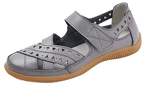 HOOUDO Sandalias Plataforma Mujer,Sandalias Plateadas Mujer,Zapatos Vestir,Zapatos Comodos Vestir,Zapatillas De Esparto,Zapatillas Running