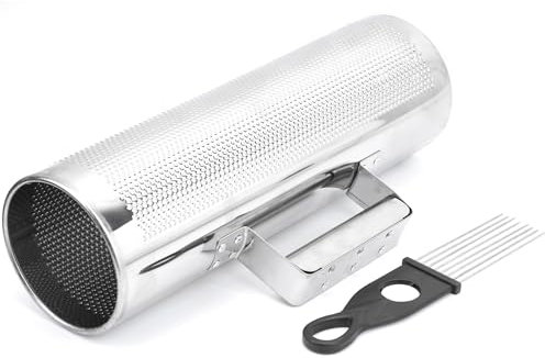 Aramox Metal Guiro Shaker, Sand Hammer Instrument Shaker Musical Instruments with Scraper Orff Latin Percussion for Party Performances