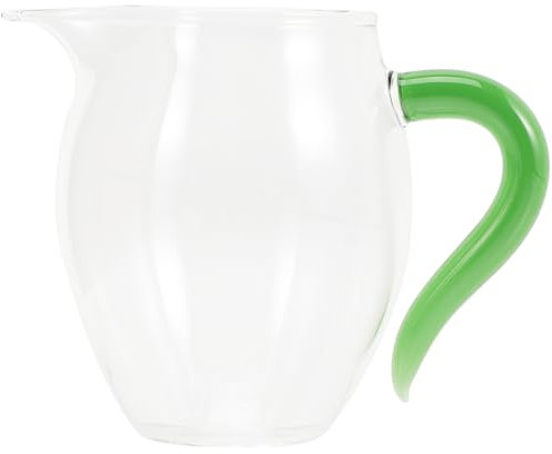 Cabilock Dispenser Vidrio Resistente Calor con Mango Accesorio para Servir para Hogar y Oficina