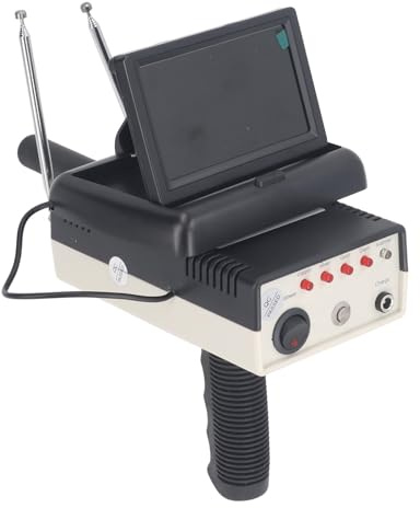 banapoy Metalldetektor, Professioneller Unterirdischer Metallscanner Gold -Detektor -Schatzminder mit Sprachalarm, 1500 M Range, 30 M Tiefe für Gold Silber Kupfersteine (EU-Stecker)