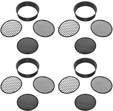 UPKOCH 4 Sets Gartensieb mit Maschenweiten Robustes Kunststoff Bodensieb für Garten Schnell Filterndes Hand-sieb für Erde Sand Kies zum Pflanzen Bonsai und Gartenvorbereitung