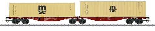 47816 H0 Doppel-Containertragwagen Sggrss 80, Touax Rai, Ep. VI