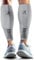 Rymora Calf Compression Sleeves for Men & Women (Ideal for Sports, Running, Shin Splints & More) (One Pair) (Grey) (Extra Large) [XL]