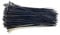 Cable Ties - 350mm x 4.8mm - 13.8 Premium Long Tie Wraps - Nylon Zip Ties (50, Black)