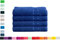 Mixibaby 4er Handtuchset Handtuch Handtücher 50cm x 100cm Frottee 100% Baumwolle 500g/qm, Farbe:Dunkelblau