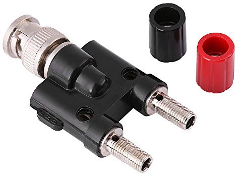 4 mm Bananenstecker Adapter Professional, HT311 BNC zu Bananenstecker Adapter für Oszilloskop