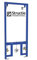 Structio International Élément de montage pour bidet en acier, bleu, toilette, montage mural, V, 1123 mm x 500 mm x 175 mm, 400 kg, DHL aujourd'hui