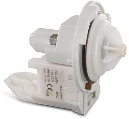 DL-pro Pompa di scarico compatibile con Bosch Siemens 00165261 165261 pompa motore pompa PSB-01 KEBS per lavastoviglie Silence Logixx serie iQ