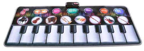 Bontempi | RhythmRug - Elektronischer Musikteppich zum Tanzen und Melodien mit jedem Schritt 148 x 60 cm