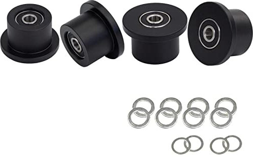 Freccu Total Gym 1700 Club Rollen/Rollen, Menge für 4 Modelle 1000 1100, 1400, 1500, 1600, 1700, 1800, 1900, Achiever, Force, Gold, Max, Platinum, Platinum Plus, Pro, Supra, Supreme, Ultima, Ultra,