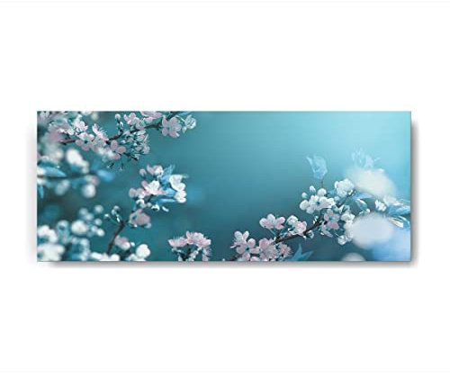 Canvasfly 125x50 Glasbild, Hochwertige Bilder Deko für Wohnzimmer Küchen-Deko Bad-Deko Modern, Wandbilder Wohnzimmer Zimmer-Deko aus Glas, Badezimmer Bilder Schlafzimmer Wand-Deko
