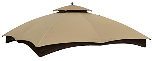 COOSHADE Pavillon-Ersatzdach für Lowe's Allen Roth #GF-12S004B-1 (Beige)