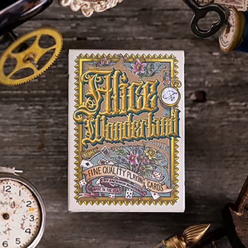 SOLOMAGIA Alice in Wonderland Playing Cards by Kings Wild