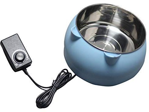 Generic Beheizter Hundenapf, Thermo-Bowl aus Edelstahl, Wärme-Futternapf, temperaturregulierbarer Hundewasserspender