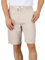 riverso Leinen Shorts Herren Sommer Regular Fit RIVOliver Kurze Hosen Bermuda Knielang Einfarbig, Größe:XXL, Farbe:Light Sand